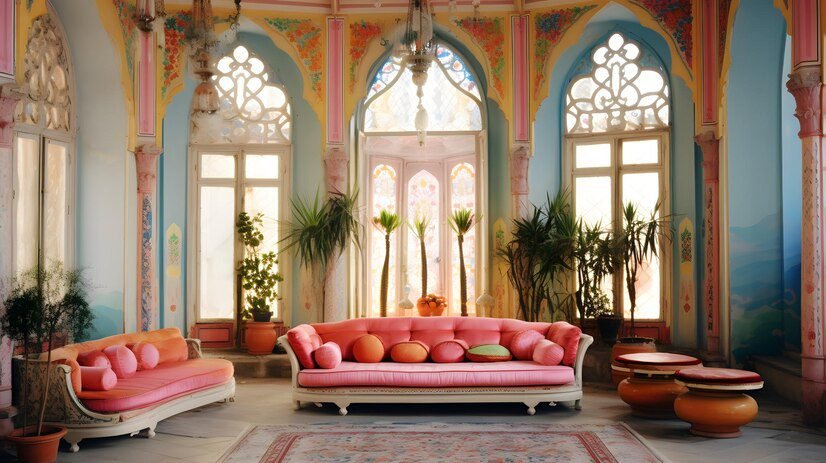 Mughal-inspired interior design